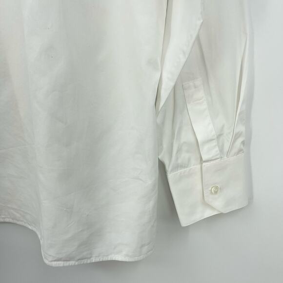 Saint Laurent | NWT Men's Cotton Poplin Shirt in White Size 39 / M / 15.5 Neck - Picture 14 of 15